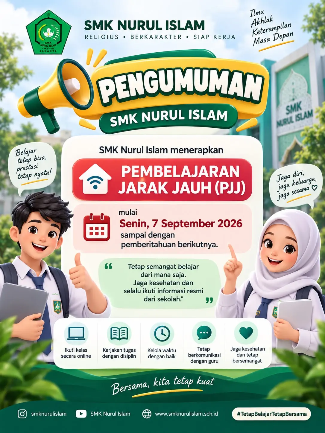 Pembelajaran Jarak Jauh (PJJ)
