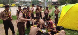 Pelantikan Bantara SMK Nurul Islam Jakarta